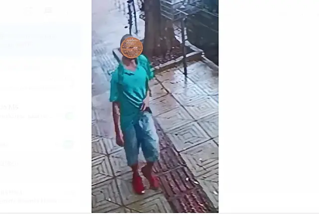 Câmeras de segurança flagram homem furtando bicicleta em Aquidauana