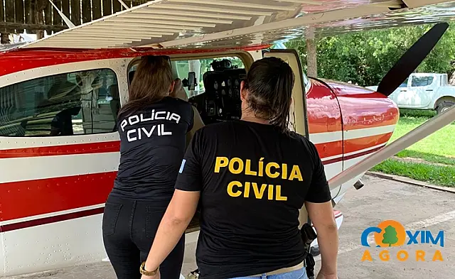 Agredida pelo marido, mulher é resgatada de avião do Pantanal