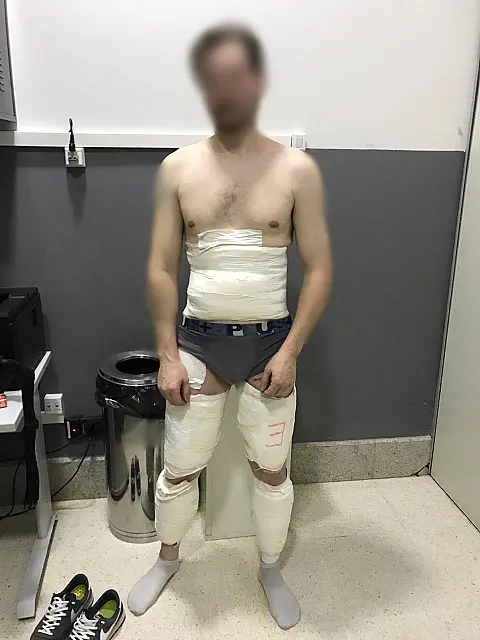 Europeu é preso pela PF em Corumbá com cocaína enrolada ao corpo