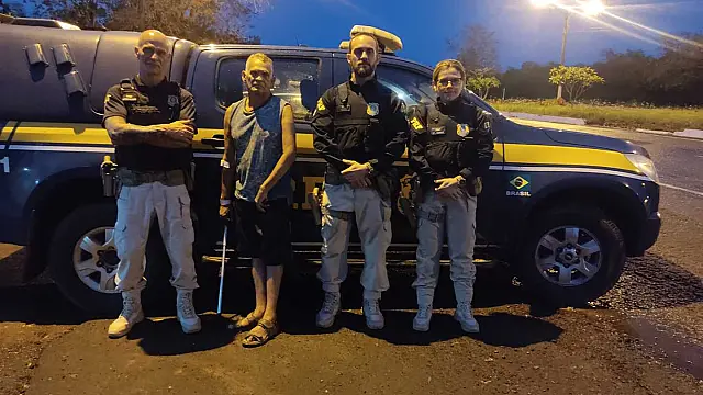 PRF salva homem que estava tendo choque anafilático em Anastácio
