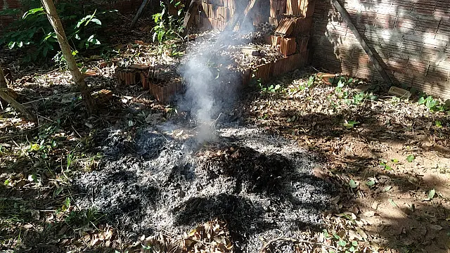 Aquidauana: PMA multa mais um por botar fogo em lixo na região