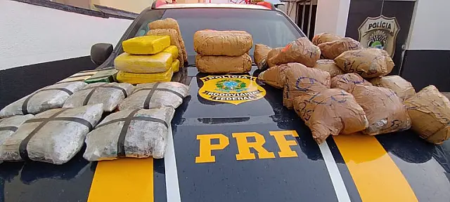 PRF apreende cocaína e skunk em Miranda