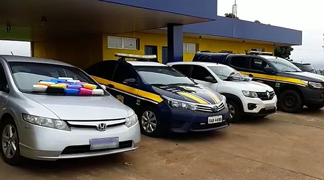 PRF apreende, em duas ocorrências, cocaína e maconha em Ponta Porã