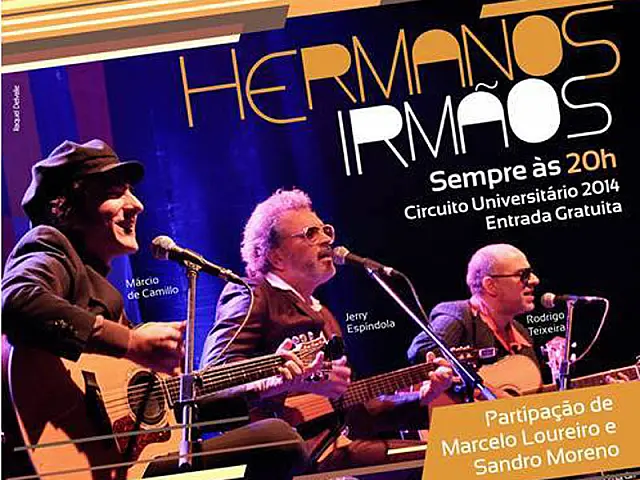 Trio Hermanos Irmãos se apresenta hoje em Aquidauana