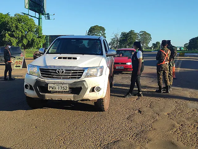 Mesmo sem casos de coronavírus, Aquidauana e Anastácio montam barreiras nas entradas das cidades