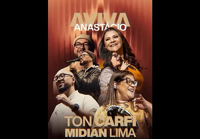 Ton Carfi e Midian Lima são atrações do Aviva Anastácio neste sábado