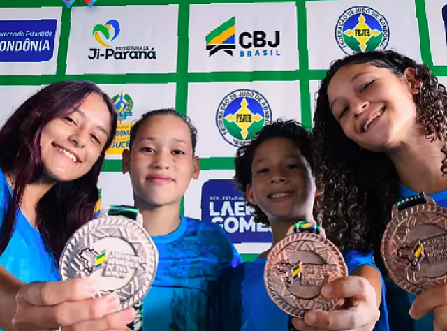 Jovens judocas de Bodoquena conquistam prata e bronze em campeonato