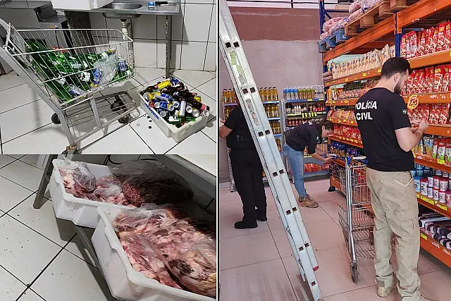 Polícia Civil realiza operação em Jardim e apreende alimentos impróprios