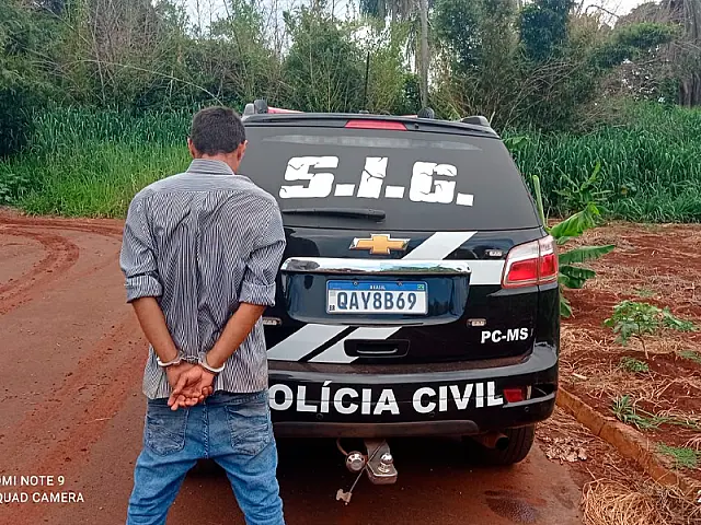 Foragido é capturado pela Polícia Civil