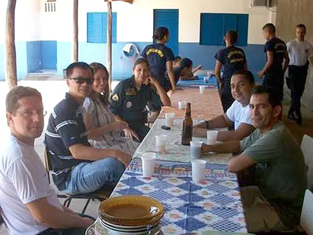 PM de Anastácio realiza almoço de despedida do Major Alexandre