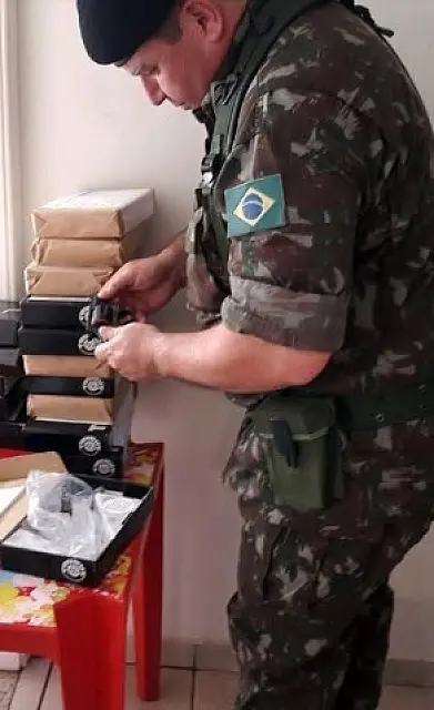 Exército fiscaliza armas de fogo e munições durante operação em MS