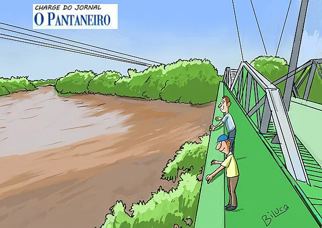Chove, chuva e enche o Rio Aquidauana