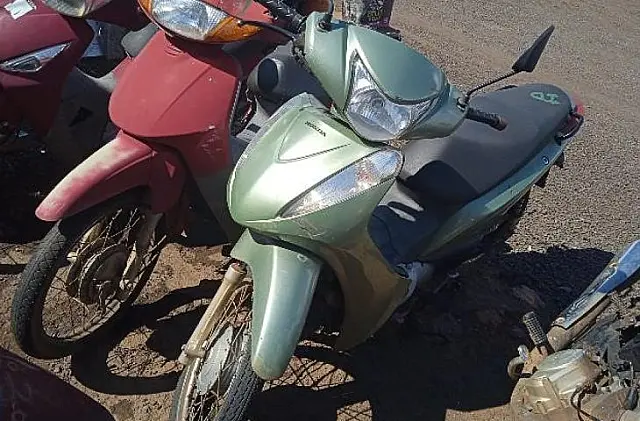 Detran abre leilão com motos sem emplacamento