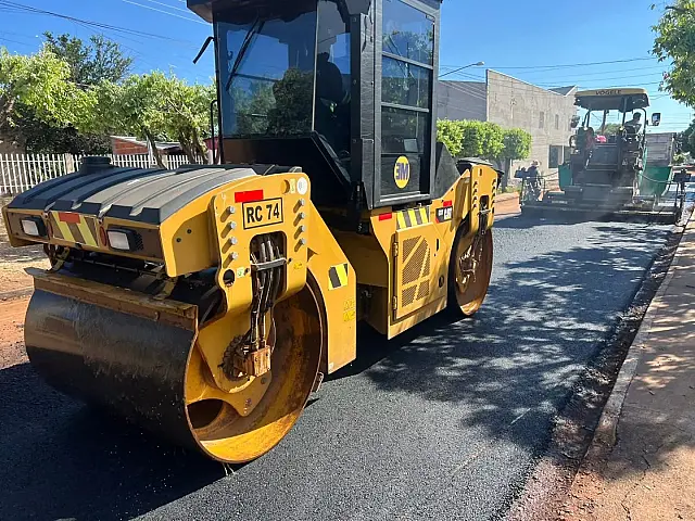 Prefeitura de Bonito avança com obras de pavimentação e drenagem na Vila Donária