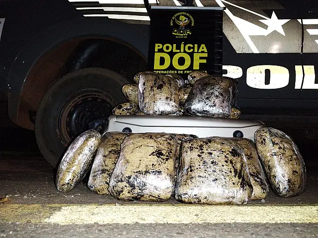 Paraguaia é presa pelo DOF levando droga para Campo Grande