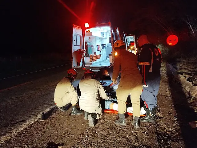 Atropelamento deixa dois feridos em Corumbá