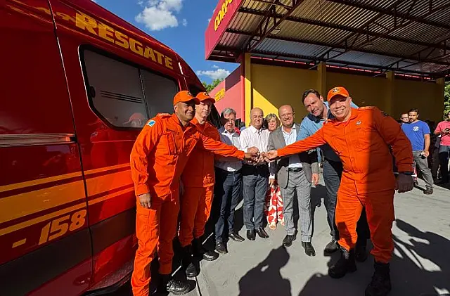 Distrito de MS ganha quartel e unidade de resgate do Corpo de Bombeiros