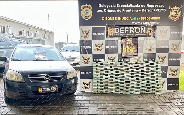 Polícia Civil apreende 150 kg de pasta base de cocaína em Dourados