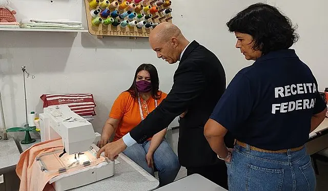Apreensões da Receita Federal beneficiam reeducandas