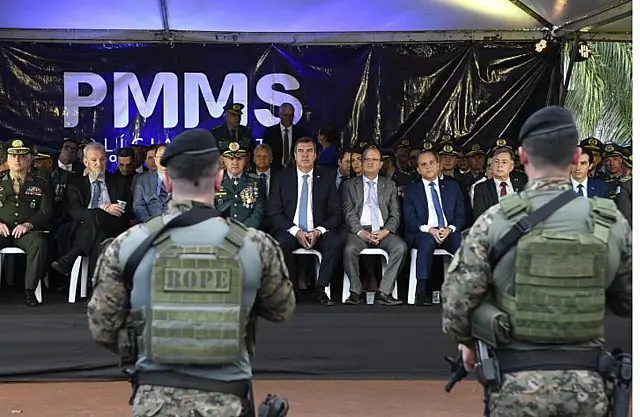 PMMS ganha mais 42 motos e 89 fuzis