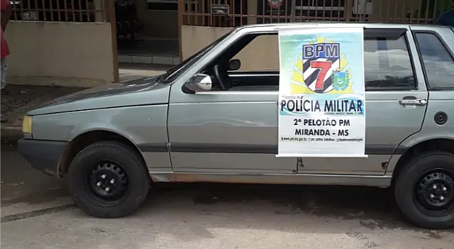 Adolescente é apreendido após furtar Uno e gasolina acabar na BR-262