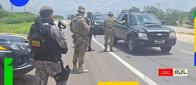 Força Nacional inicia operações de busca a foragidos em Mossoró