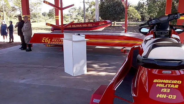 Subgrupamento de Bombeiros Militar inaugura marina e diversas melhorias na unidade