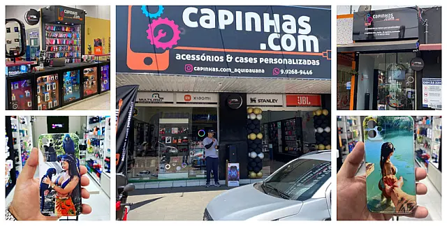 Única a fazer capas personalizadas na região, Capinhas.com inaugura loja em Aquidauana