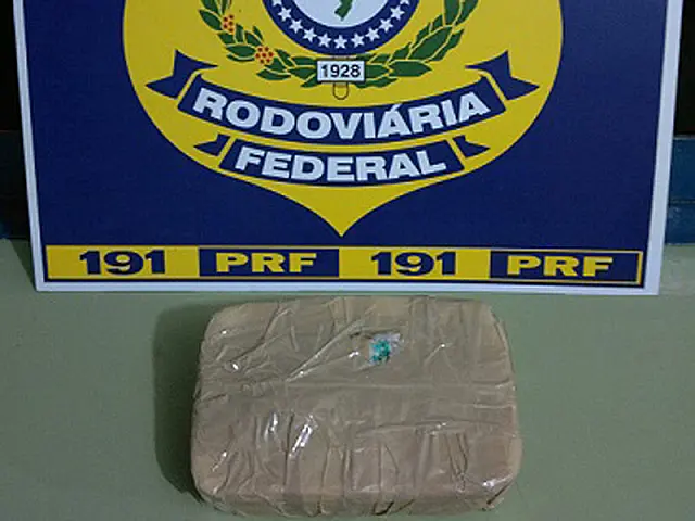 PRF de Anastácio apreende tablete de cocaína na BR-262