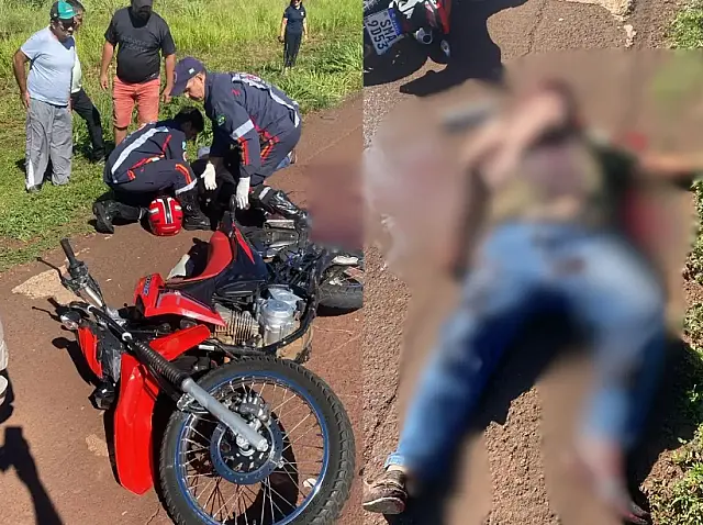 Motociclista de 69 anos morre após ser atingido por telha na BR-262