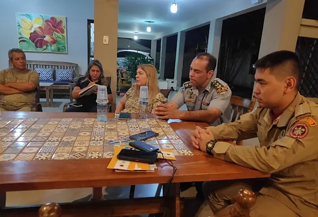 Trabalhos preventivos contra incêndios são apresentados a produtores rurais