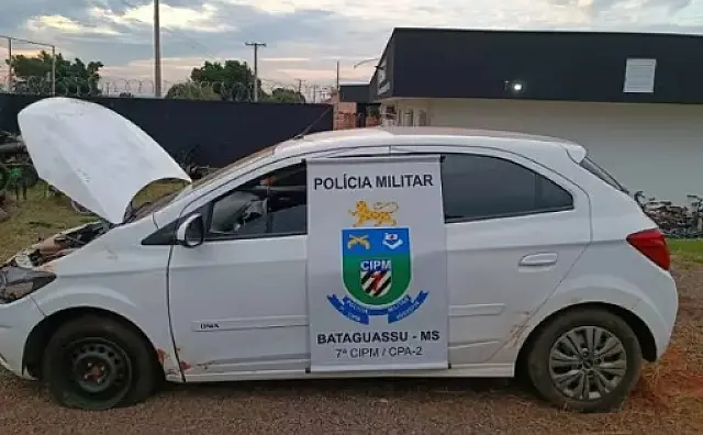 Dupla é presa com carro furtado em SP que seria levado ao Paraguai