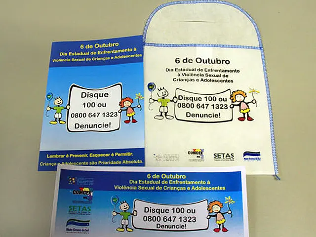 Distribuição de panfletos em MS reforça o combate à violência sexual contra crianças e adolescentes