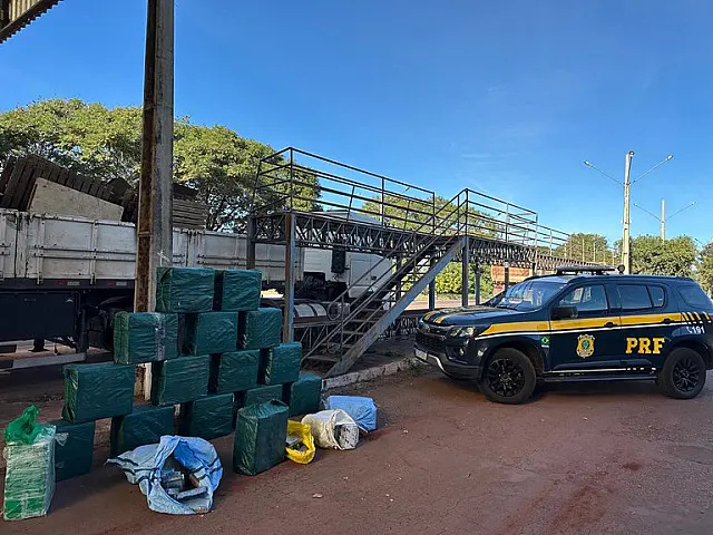 PRF realiza a maior apreensão de cocaína do ano em Miranda