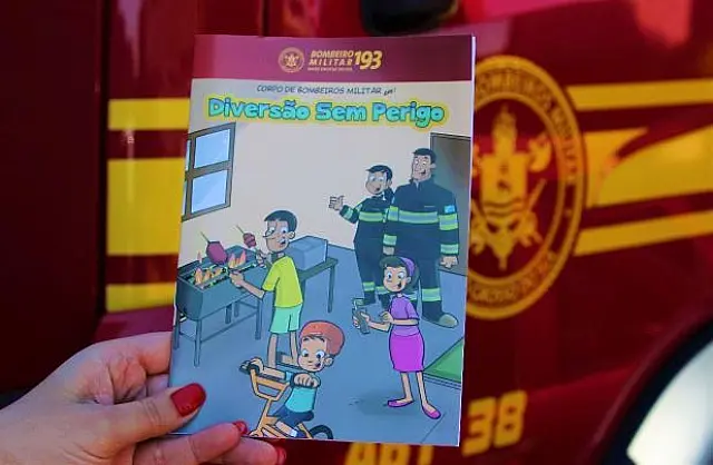 Bombeiros alertam população sobre acidentes domésticos com crianças