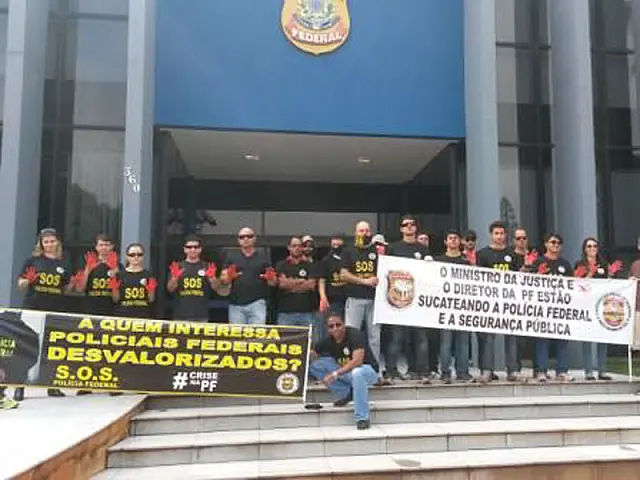 Alegando pouco salário e falta de estrutura, PF ameaça nova greve dia 29