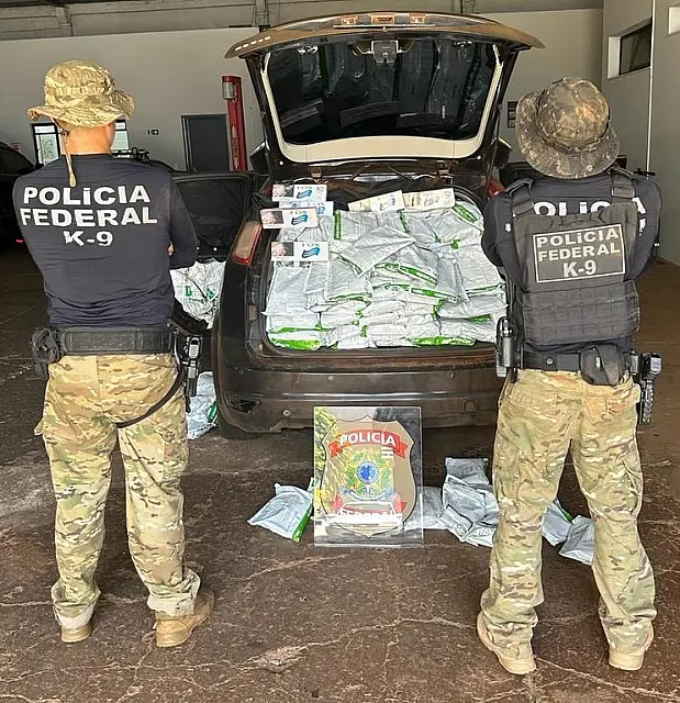 PF apreende contrabando de agrotóxicos e cigarros em MS