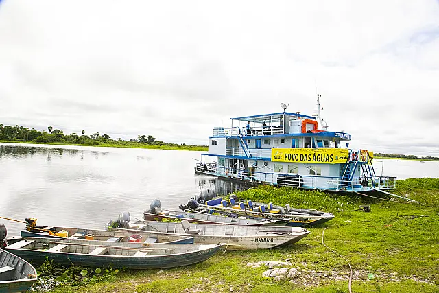 Ribeirinhos começam curso de piloteiro no Alto do Pantanal