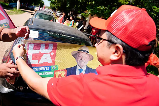 Carreata do Lula em Nioaque - Aldeia Brejão e cidade