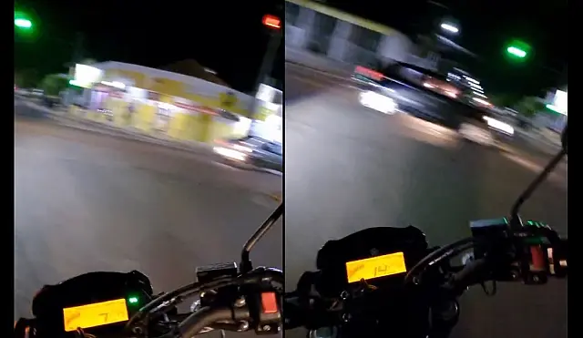 Motociclista flagra infrações em cruzamento onde mulher ficou gravemente ferida em Anastácio
