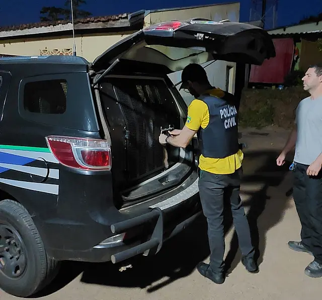 Polícia cumpre mandado de prisão preventiva de autor de estupro de vulnerável