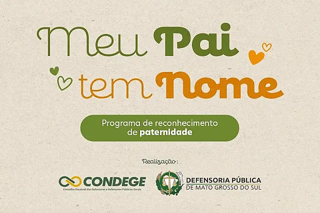 Defensoria realiza mutirão para reconhecimento de paternidade em MS