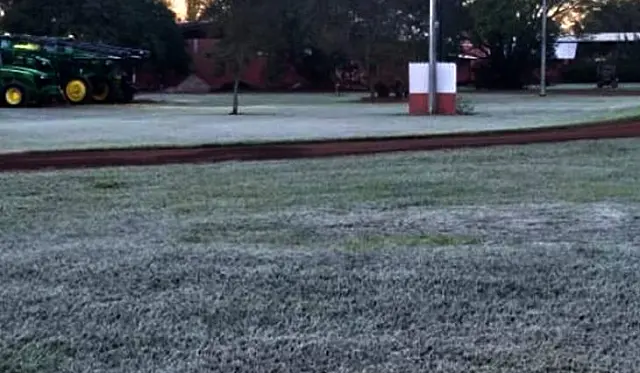 Junho termina com muito frio e geada em Mato Grosso do Sul