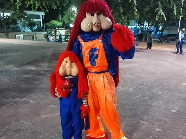Fofãozinho Aquidauanense rouba a cena e acompanha Carreta do Dogão