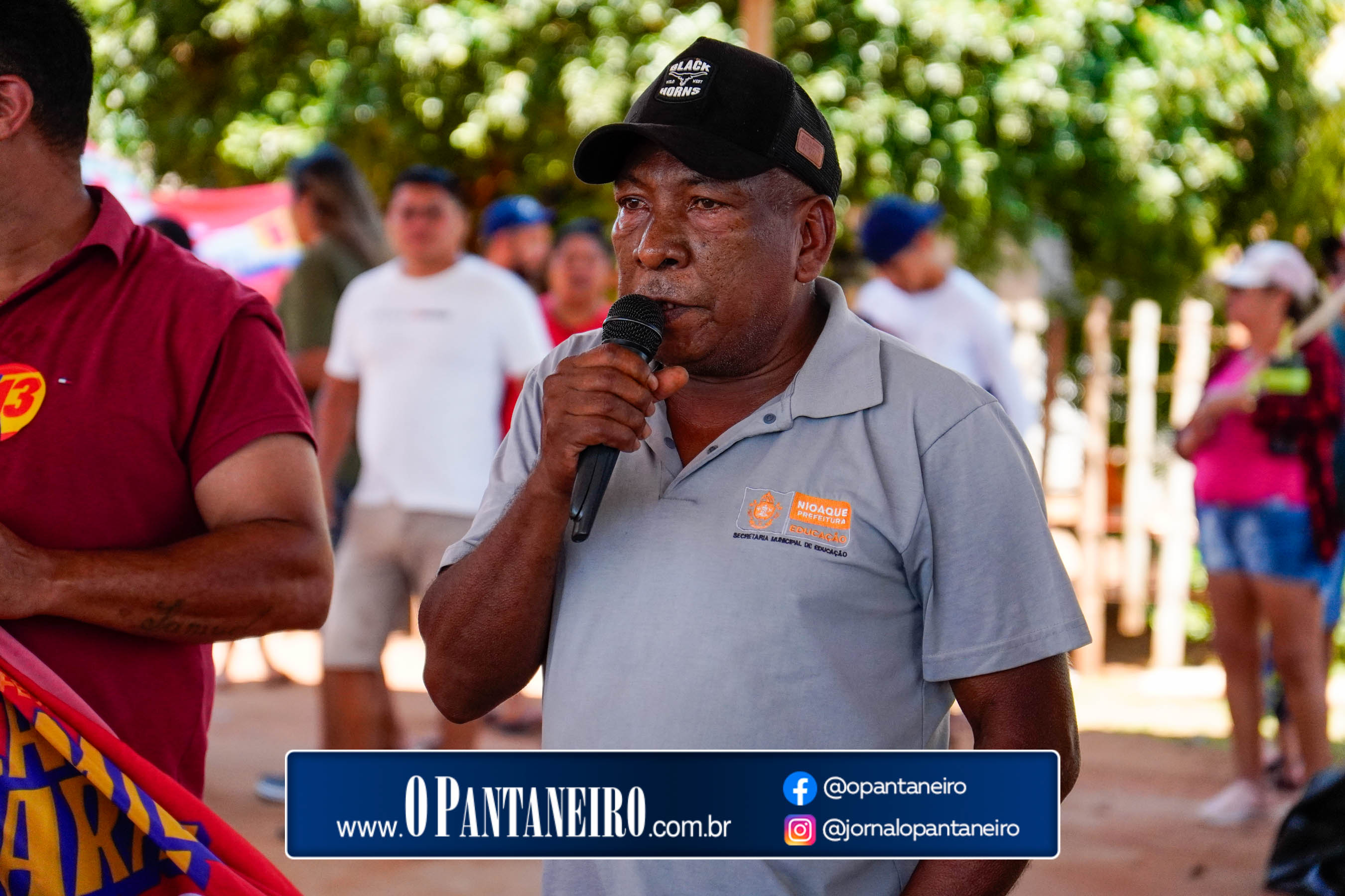 Carreata do Lula em Nioaque - Brejão e cidade O Pantaneiro