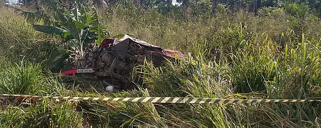 Acidente na BR-262 mata motorista de picape