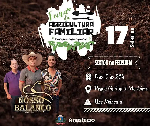 Feira da Agricultura Familiar começa às 15h