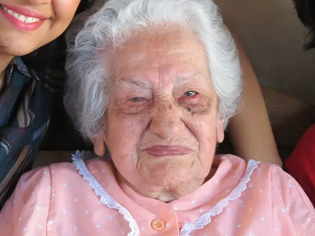 Nota de falecimento de Delmira Moliterno Pacheco