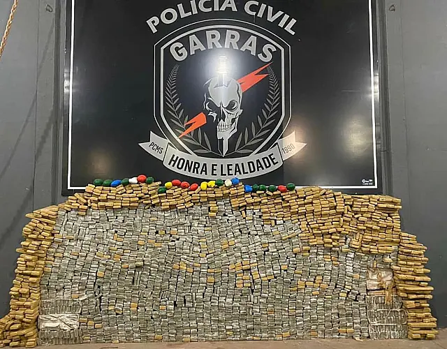 Garras apreende maconha com código de barras