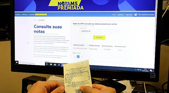 Nota MS Premiada: comerciantes têm até o fim do mês para adequar impressão de cupons